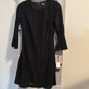 Black Lace Tommy Hilfiger Dress Size 2